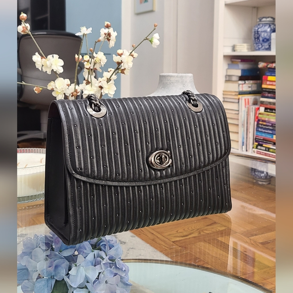 Coach Parker quilted handbag